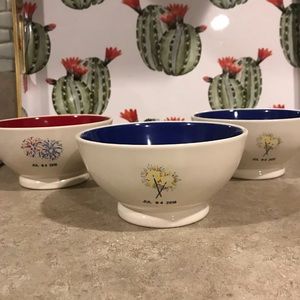Rae Dunn holiday bowl set